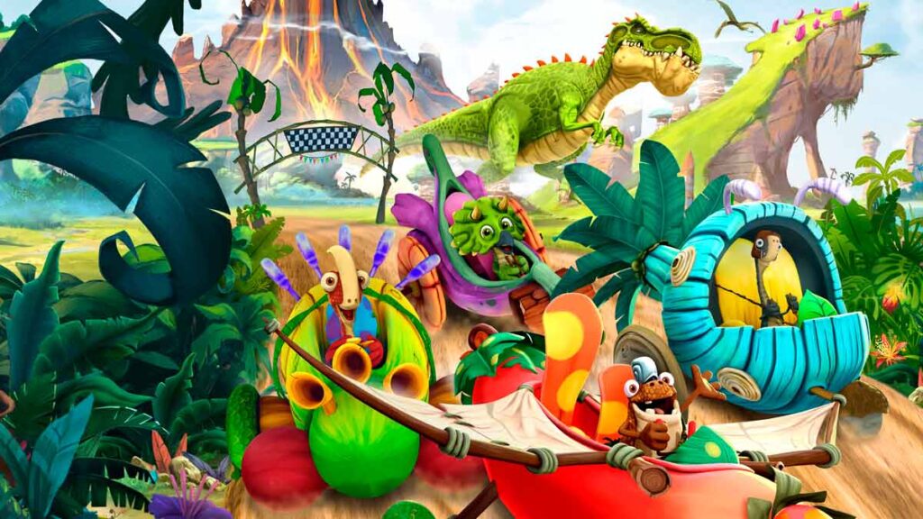 Gigantosaurus: Dino Kart é o novo lançamento da Outright Games, uma publisher focada em jogos para a família