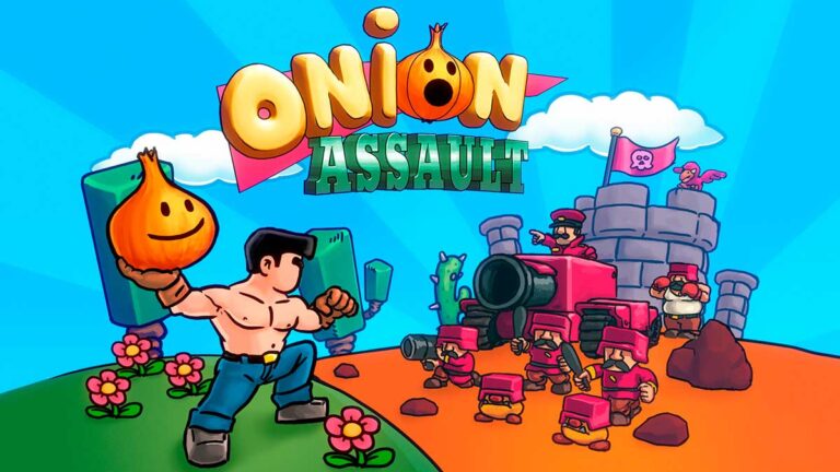 Onion Assault é uma homenagem aos plataformas clássicos de NES e SNES, em especial ao jogo Super Mario Bros 2. Disponível para Nintendo Switch e PC
