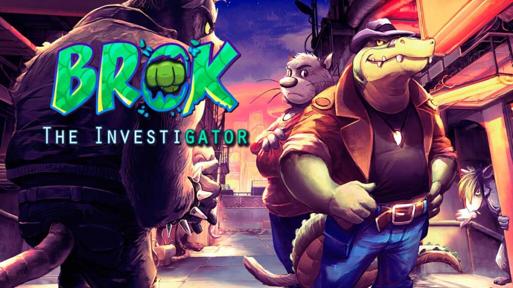 BROK the InvestiGator chega aos consoles PlayStation, Xbox e Nintendo Switch em 1º de março de 2023