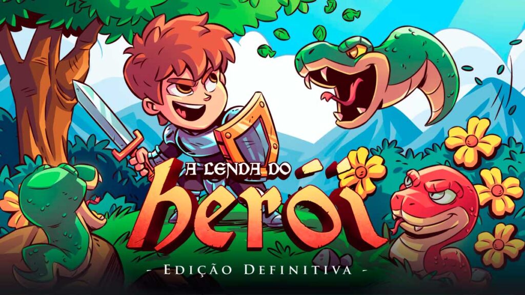 A Lenda do Herói: Edição Definitiva é um jogo brasileiro de plataforma inspirado em clássicos que tem a música como diferencial na narrativa