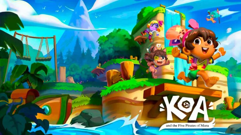 Koa and the Five Pirates of Mara é um jogo de plataforma 3D do estúdio espanhol Chibig disponível para PC, Switch, PS4, PS5, Xbox One e Series X | S