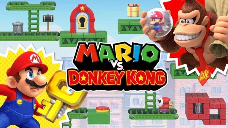 Mario vs Donkey Kong para Nintendo Switch é um remake do jogo de puzzle lançado originalmente para Game Boy Advance em 2004. Leia o review