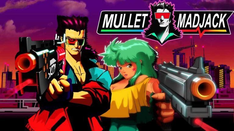 Mullet MadJack é um FPS frenético inspirado em animes dos anos 90 e uma visão futurista. O jogo brasileiro é um dos melhores de 2024