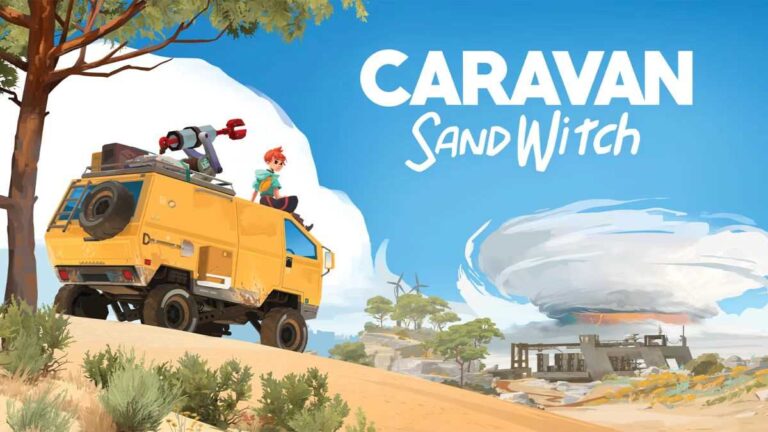 Caravan SandWitch é um aconchegante jogo de exploração numa jornada para reencontrar a irmã da protagonista num mundo pós-apocalíptico