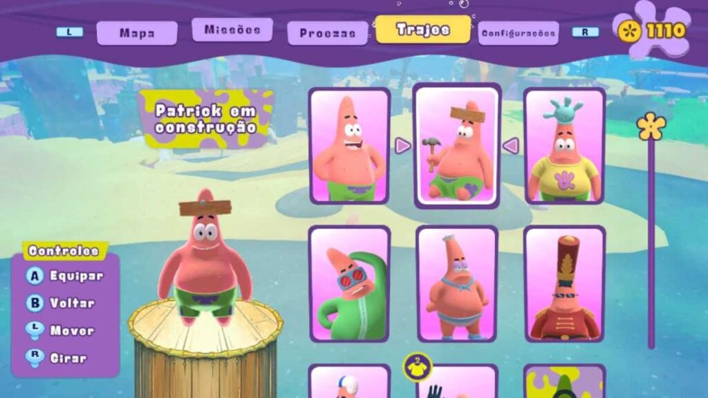 SpongeBob SquarePants: The Patrick Star Game está disponível para PC, Nintendo Switch, PlayStation 4, PlayStation 5, Xbox One e Xbox Series X|S