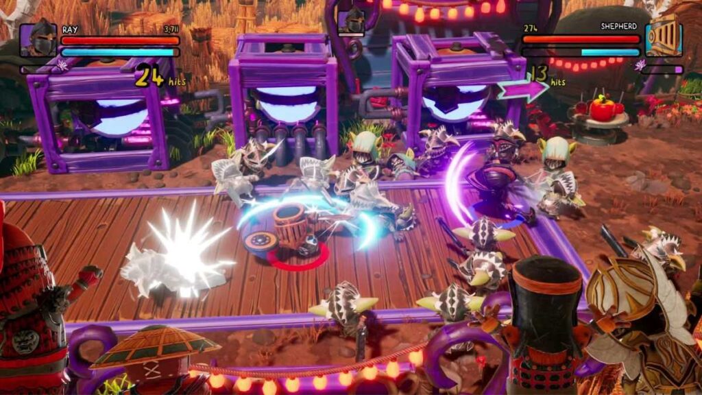 Big Helmet Heroes é um jogo indie do gênero beat’em all para um ou dois jogadores disponível para PC, Switch, PS5 e Xbox Series. Leia o review