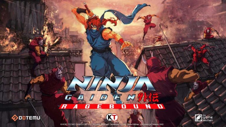 Ninja Gaiden: Ragebound é um jogo desenvolvido pela The Game Kitchen e publicado pela Dotemu. O game foi lançado em 31 de julho de 2025.