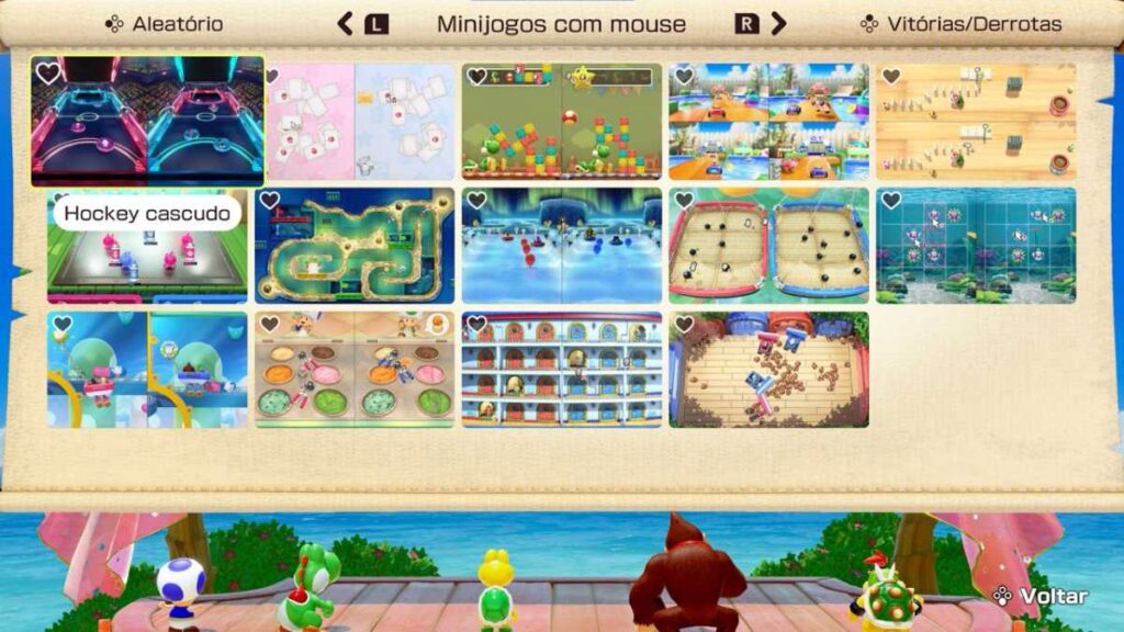 A variedade de minijogos com mouse em Jamboree TV é satisfatória e divertida