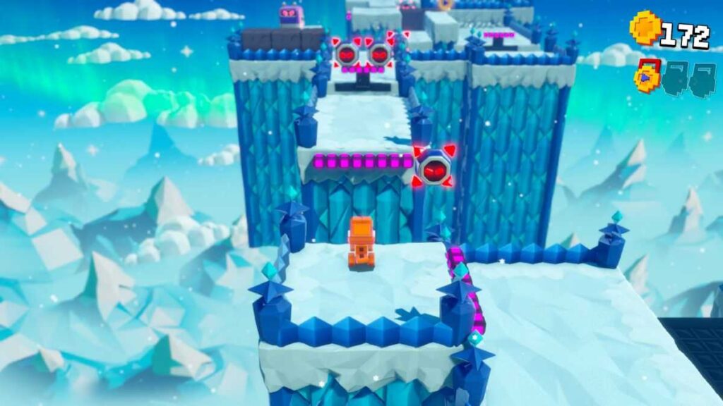 As fases de fliperama com o personagem Rextro são um ótimo passatempo em Yooka-Replaylee, que também rendem Folhins necessários para avançar no jogo