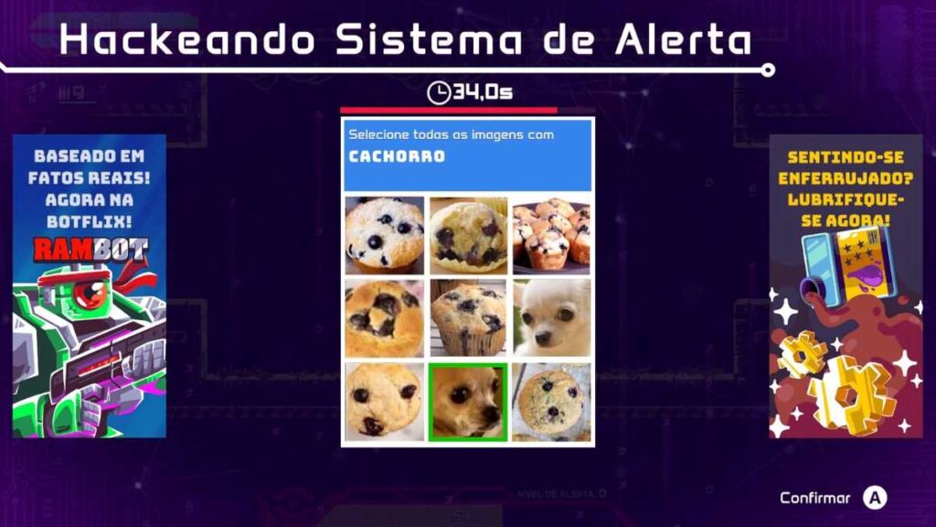 CAPTCHAs do novo jogo da Orube Game Studio, criadora de Super Mombo Quest, traz o bom humor típico do Brasil