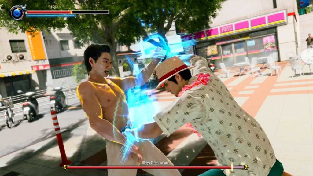 Kazuma Kiryu contra Rikiya Shimabukuro no remake de 2026 de Yakuza 3