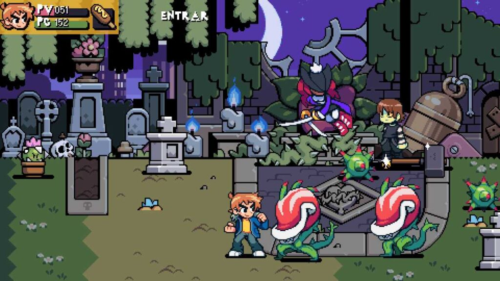 O novo beat 'em up de Scott Pilgrim traz a dificuldade típica do gênero com elementos modernos, além de muitas referências a outros games