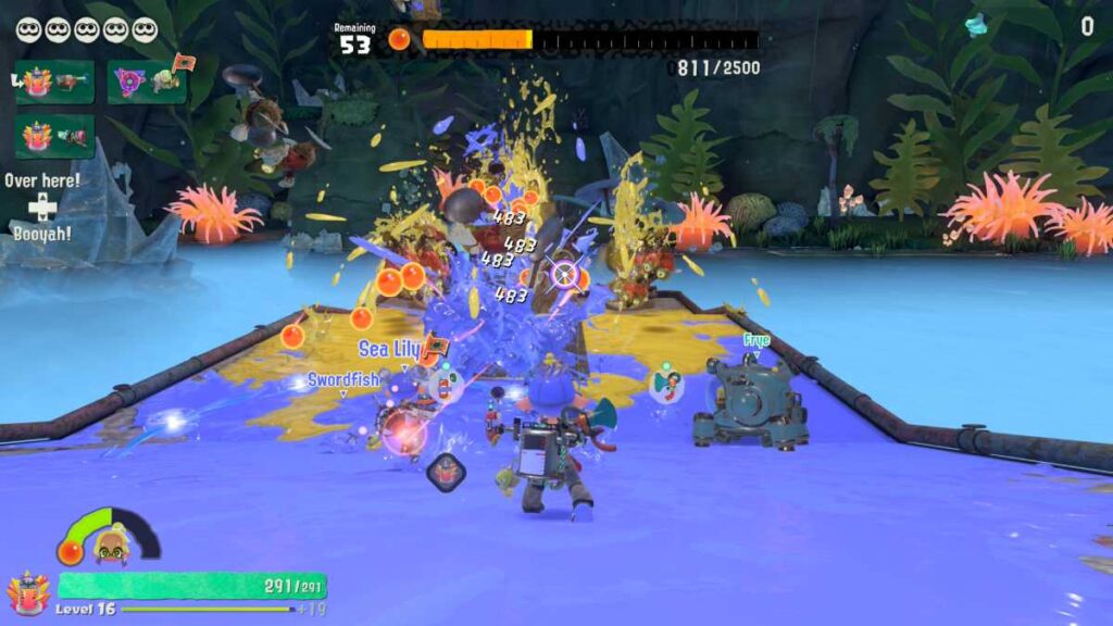 Splatoon Raiders tem como objetivo principal entregar uma aventura solo, mas há também divertidas incursões cooperativas